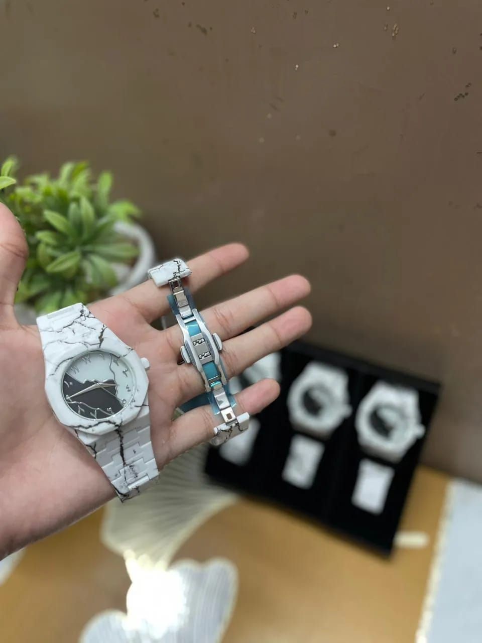 product_0123ecfb-d871-4ab8-a5d0-4eb929b83451_image_3 (1) Marble Luxe Watch ছেলেদের ঘড়ি - Image 1