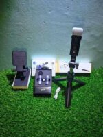 Content Creator Combo K8 Microphone Q07 Selfie Stick Mobile Stand - Image 4