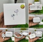 Apple Airpods Pro 2nd generation (white ) Made In Dubai Wireless Earbuds ব্লুটুথ হেডফোন - Image 2
