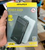 Awei P5K 10000mAh Dual USB Port Power Bank পাওয়ার ব্যাংক - Image 2