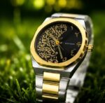 Islamic Arabic Calligraphy Stainless Steel Wrist Watch - Image 2