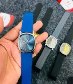 Arabic Calligraphy Wrist Watch সুয়েড বেল্ট - Image 4