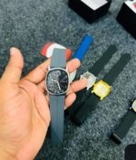 Arabic Calligraphy Wrist Watch সুয়েড বেল্ট - Image 3