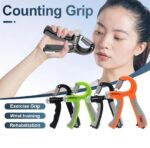 Hand Grip Strengthener with Digital Counter (10-60KG) | হাতের ব্যায়াম করার গ্রিপ - Image 3