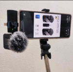 F11-2 Collar Wireless Microphone iPhone/Android & Type C Supported 99% Noise Cancellation - Image 5