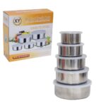 XY Protect Fresh Stainless Steel Food Storage Box | স্টেইনলেস স্টিল ফুড বক্স সেট - Image 2