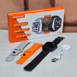 KW25 MAX Smart AMOLEDWatch for Health, Fitness, Calls 3 Straps