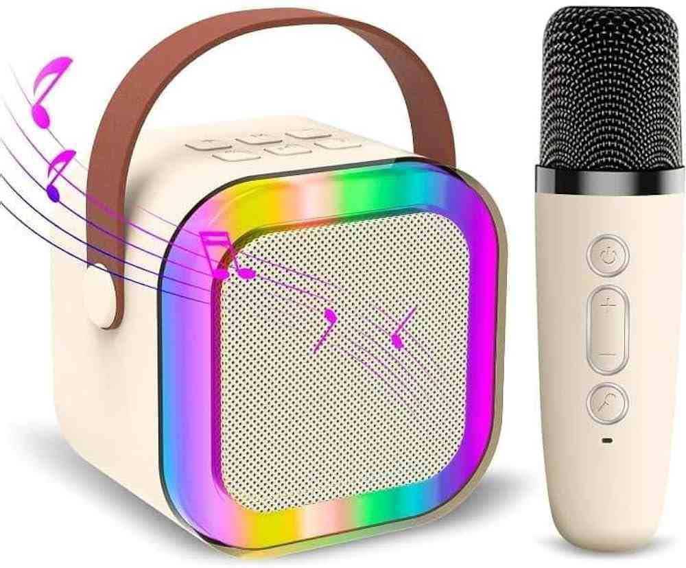 product_20261003204444_517582 K12 Portable Karaoke Bluetooth Speaker With Single Microphone - Image 1