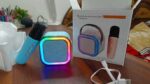 K12 Portable Karaoke Bluetooth Speaker With Single Microphone - Image 4