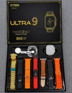 DT900 Ultra Golden & Silver Edition Smart Watch - Image 4