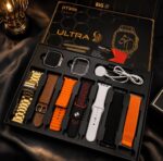 DT900 Ultra Golden & Silver Edition Smart Watch