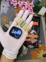 DT900 Ultra Golden & Silver Edition Smart Watch - Image 3