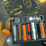 DT900 Ultra Golden & Silver Edition Smart Watch - Image 5